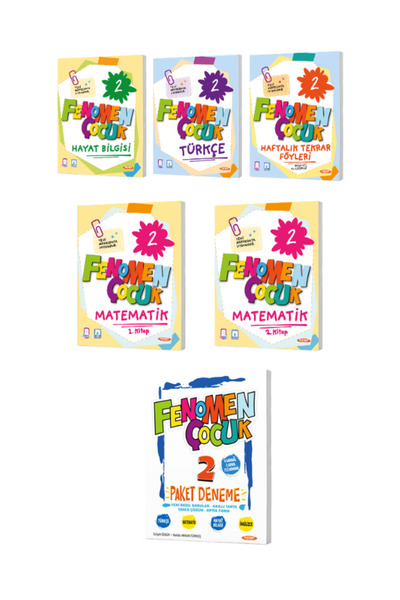 Kurmay Yayınları FENOMEN ÇOCUK 2.SINIF SET (4 KITAP) + HAFTALIK TEKRAR FÖYLER...