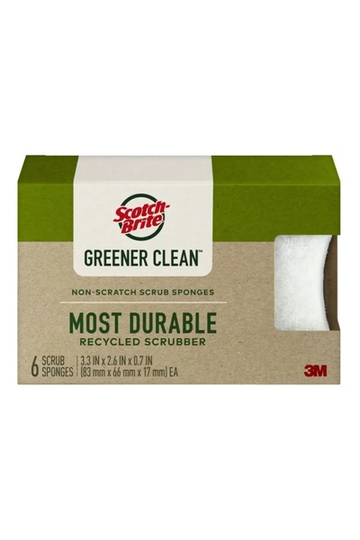 ACE سكوتش برايت جرينر كلين غير خدش سكراب (6 قطع)