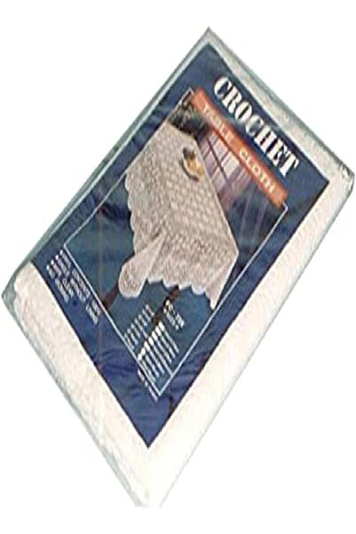 RAHALIFE HOME SOLUTION RAHALIFE Crochet Lace Tablecloth, 60x104 Inches – Eleg...