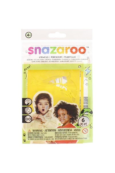 Snazaroo إكسسوار فني للوجه والجسم من قوالب قوس قزح