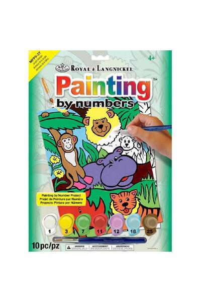 Royal&Langnickel حيوانات الغابة - التلوين حسب الرقم