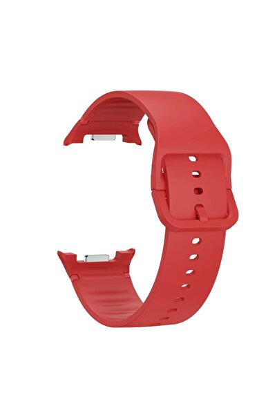 REDz Accessories Simple Sport Strap, Samsung Galaxy Watch 8 / Watch 8 Classic, Adjustable, Silicone, Red