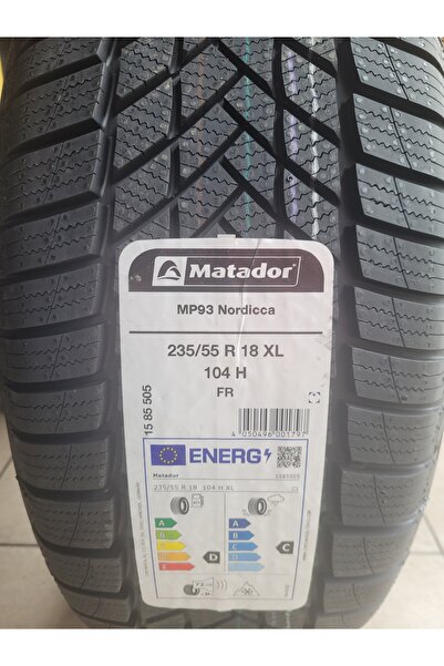 Matador 235/55R18 Nordicca MP93 104H XL Set Olarak ( 4ADET) 2025 Üretim *