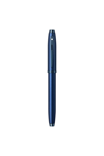 Sheaffer قلم حبر جاف أزرق ساتان PVD 100
