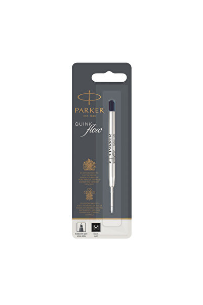 Parker عبوة إعادة تعبئة قلم حبر جاف - متوسطة، سوداء