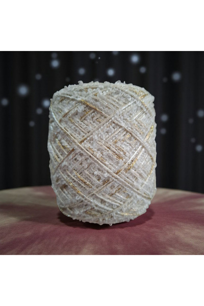 Kırlangıç Wool Boucle & Glittery Lase Blend Design Hand Knitting Yarn 160 Gr