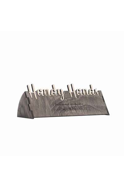 OEM Wooden Holder HH926 Name for Desk 19X6 cm