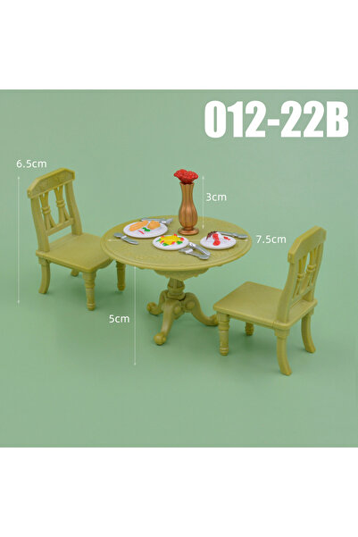 Choice1 012-22B Dollhouse Furniture Kitchen Play Set Miniature Refrigerator 1...