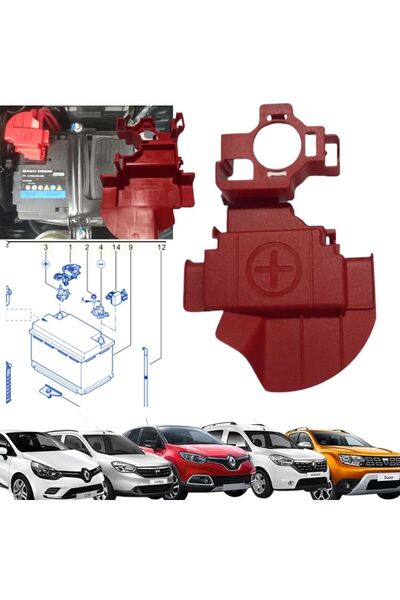 ZETOTO Clıo 4 Captur Dokker Lodgy Duster Logan Akü Kutup Başı Muahafaza Koruma Plastiği