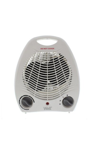 Well Aeroterma 2000W, termostat reglabil, 2 trepte de putere