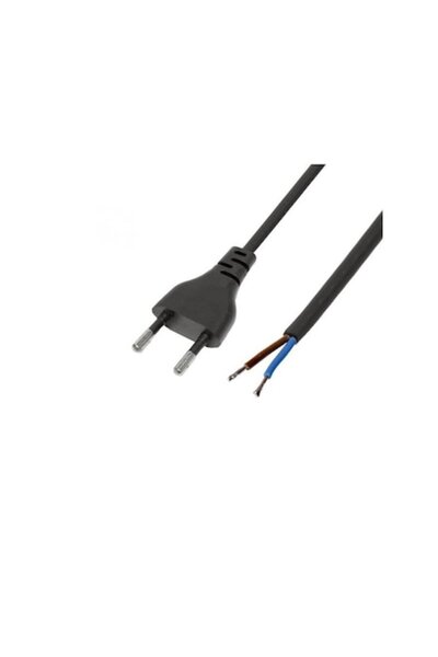 USE Cablu de alimentare cu întrerupător, USE, N 2K-2/BK, 2m, Negru