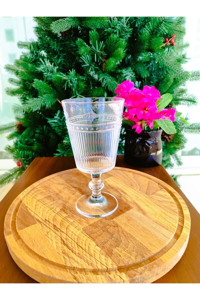 Madame Coco طقم كؤوس نبيذ أبيلي مكون من 4 قطع سعة 300 مل