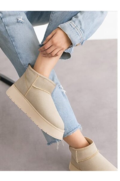 AYDOĞDU by ünal ΜΙΝΙ ΓΥΝΑΙΚΕΙΕΣ ΜΠΟΤΕΣ ΜΕ ΧΟΝΤΡΗ ΣΟΛΑ ΑΠΟ ΣΚΟΥΡΟ ΚΟΡΝΙΖΕ