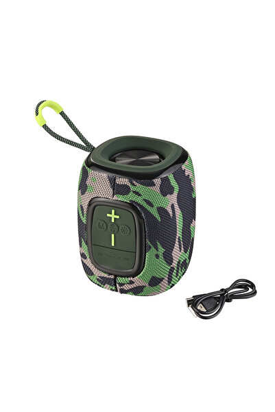Lawazim Waterproof Bluetooth Speaker 7W - Portable Wireless Speaker with LED Lights USB TF FM