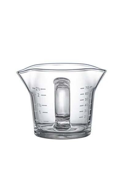 choice2 كوب زجاجي للإسبريسو بمقبض خشبي سعة 51-100 مل، كوب قياس حليب لاتيه، إبريق قهوة سو