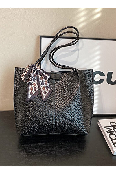 sharpdo حقيبة كتف ريترو كبيرة الحجم من البولي يوريثان