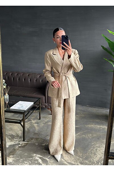Lady Pixie Premium Set with Shiny Textured Belt