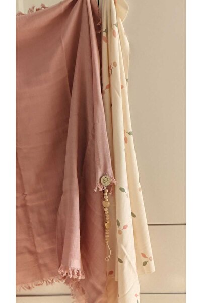 Minisse My Baby Kumsal 80X90 cm 1 Piece Combed Cotton 1 Piece Muslin Blanket 1 Piece Pacifier Strap 3-Piece Set Boxed 4924