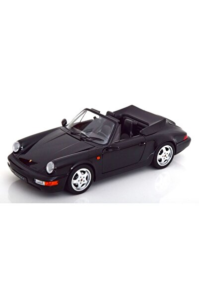 Norev Macheta auto Porsche 911 (964) Carrera 4 Cabrio negru 1990 1:18