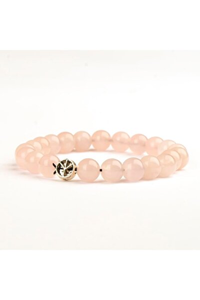 Mitr Pink Quartz Natural Stone Bracelet (8 mm) – Sevda Stone