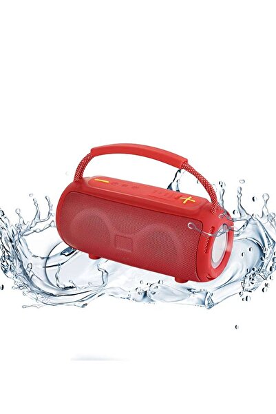 Lawazim Waterproof Bluetooth Speaker 5W - Portable Boombox with Dual Drivers LED AUX USB TF FM