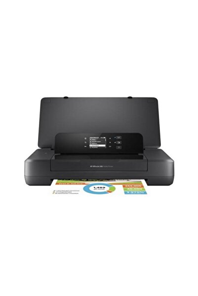 HP Φορητός εκτυπωτής OfficeJet 200, Inkjet, A4, USB, Wi-Fi (Μαύρο)