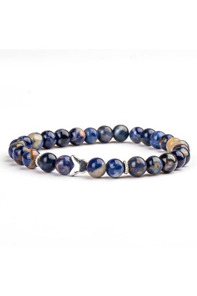 Mitr سوار من حجر السوداليت الطبيعي (6 مم) - التفكير العميق