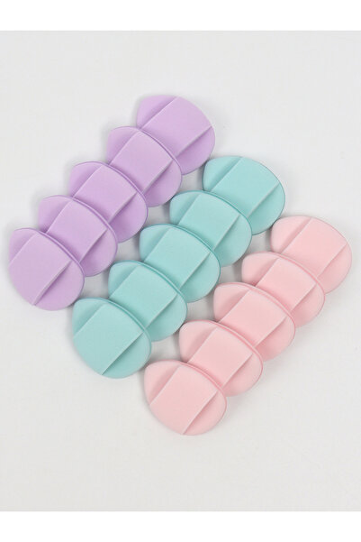 Choice7 مجموعة إسفنجات بودرة مضغوطة على شكل إصبع مكونة من 15 قطعة، بودرة مكياج، كريم أساس سائل، كريم أساس مركز