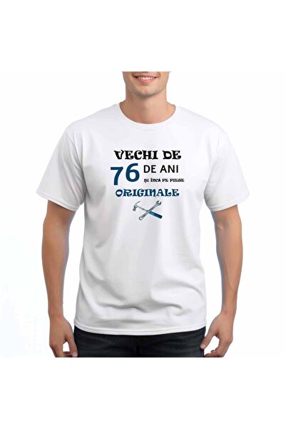 Malfini Men's Short Sleeve T-Shirt, Vechi de 76 ani si inca pe piese original...
