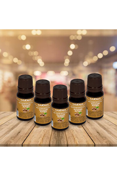 Savonia Set 5 buc - Nucsoara - Ulei Esential si Pur (uz extern)