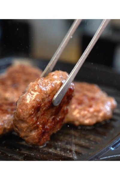 İndecor Houseware Stainless Steel Barbecue Tongs - Meat Frying Tongs
