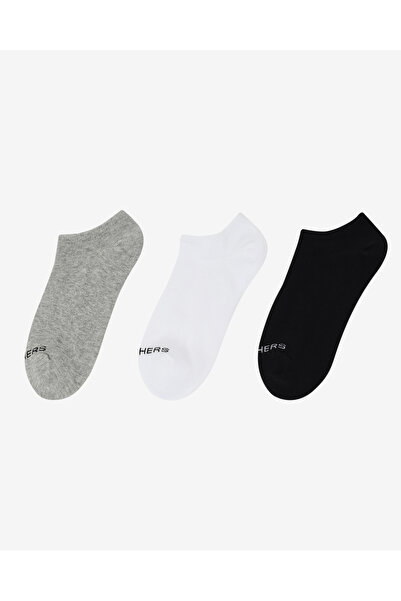 SKECHERS 6'Lı Kadın No Show Çorap Kadın Beyaz Çorap S116979-117