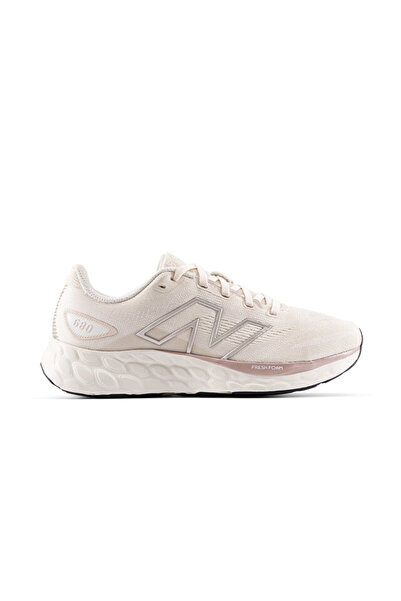 New Balance 680 Bej Modeli Koleksiyonu Unisex Koşu Ayakkabısı W680CD8 Bej