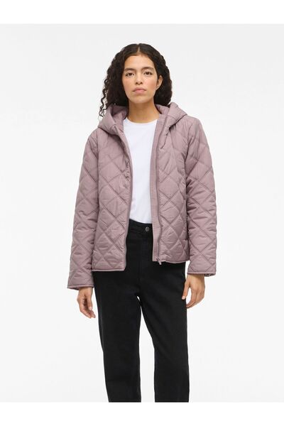 VILA Steppjacke Kapuzen