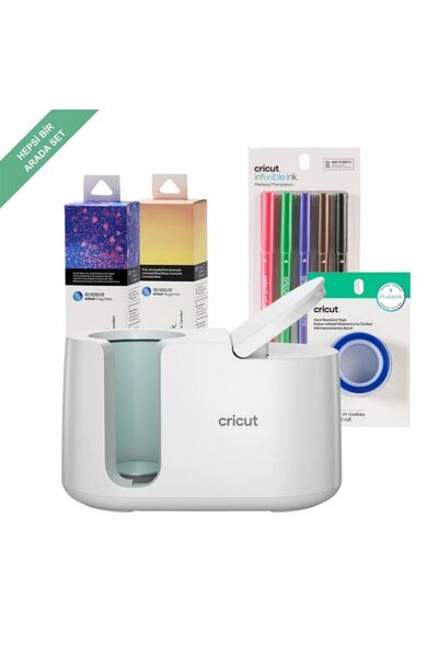 Cricut Kupa Presi Başlangıç Seti – Mug Press & Infusible Ink Uyumlu