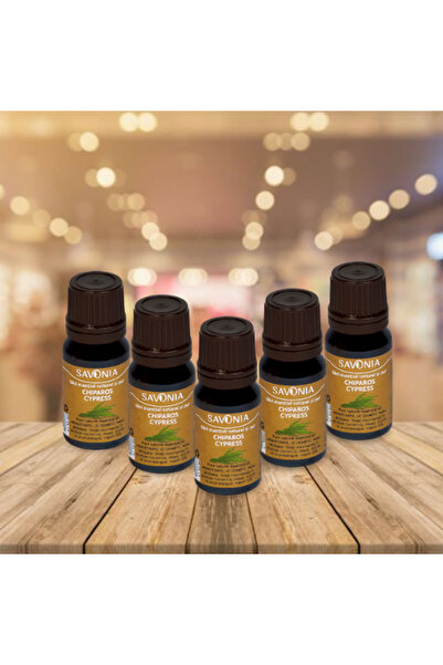 Savonia Set 5 buc - Chiparos - Ulei Esential si Pur (uz extern)