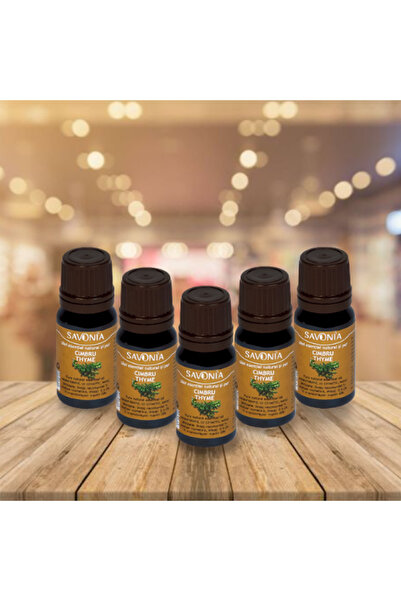 Savonia Set 5 buc - Cimbru - Ulei Esential si Pur (uz extern)