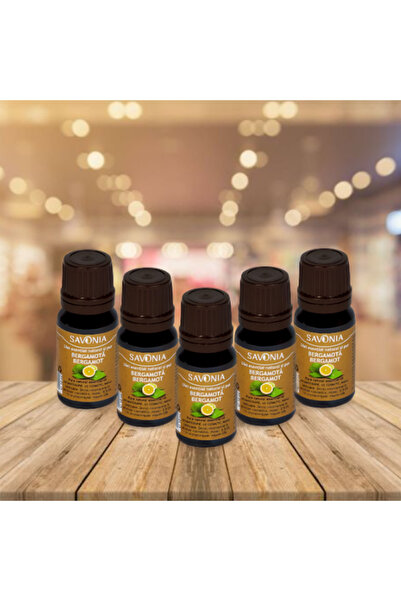 Savonia Set 5 buc - Bergamota - Ulei Esential si Pur (uz extern)