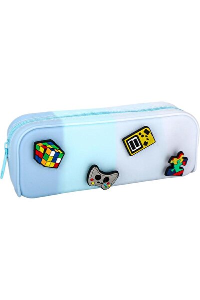 rexa حافظة أقلام ناعمة بسحاب للمدرسة