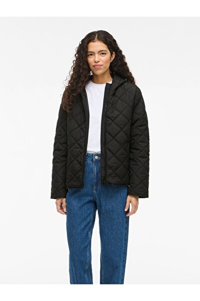 VILA Steppjacke Kapuzen