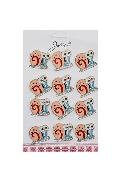 dalip Set 12 Brose pentru Copii Melc cu Ochi