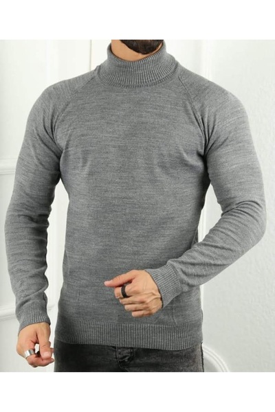ASEZ BUTİK Men's Turtleneck Fit Knitwear Sweater