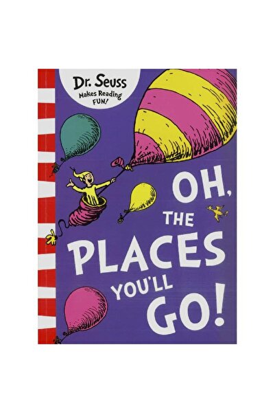 Harper Collins Dr. Seuss: Oh The Places You'll Go - Yellow Back Book Edition