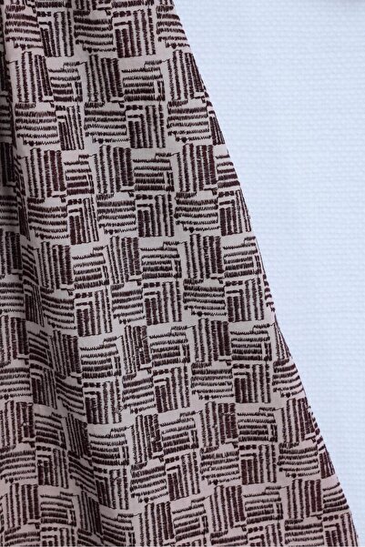 By Mare Style Camile Geometric Square Pattern Dress