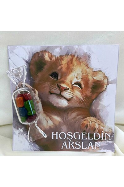 CEA Hoşgeldin Bebek Temalı Şekerli Mevlüt Kartı(15 ADET) – Kişiye Özel Tasarım