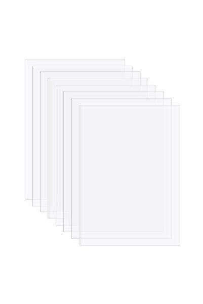 Slasa 20 Pieces of Transparent Acrylic Sheets, 5 x 7 Inches, 0.8mm Thickness - DIY Craft Projects