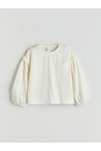 LC Waikiki Crew Neck Baby Girl T-Shirt and Pants 2-Piece Set