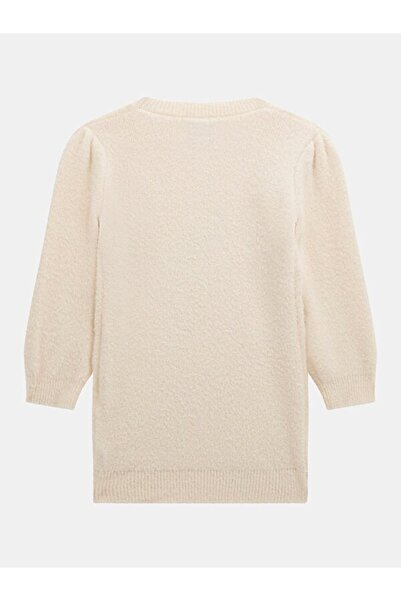 Guess Yarn Дівчача сукня з трикотажу з вирізом А