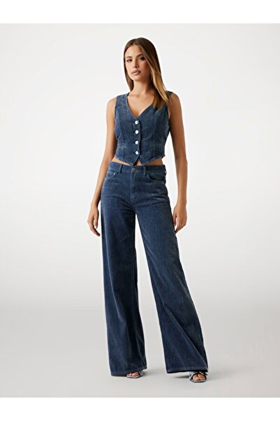 Guess Bellflower Kadın Relaxed Fit Jean