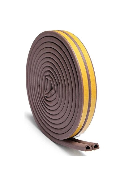 RTR شريط نافذة إسفنجي بني (10 أمتار)